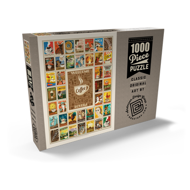 Coffee Collection: Multi-Image Print 1000 Puzzle Schachtel Ansicht2