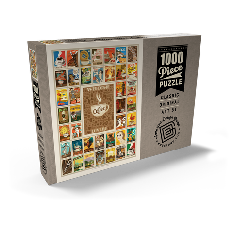 Coffee Collection: Multi-Image Print 1000 Puzzle Schachtel Ansicht2