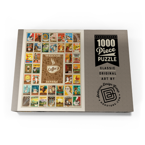 Coffee Collection: Multi-Image Print 1000 Puzzle Schachtel Ansicht3