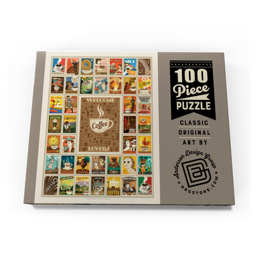 Coffee Collection: Multi-Image Print 100 Puzzle Schachtel Ansicht3