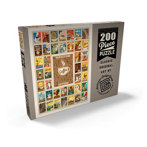 Coffee Collection: Multi-Image Print 200 Puzzle Schachtel Ansicht2