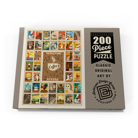 Coffee Collection: Multi-Image Print 200 Puzzle Schachtel Ansicht3