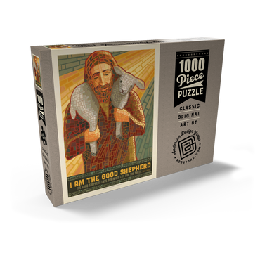 Jesus: The Good Shepherd 1000 Puzzle Schachtel Ansicht2