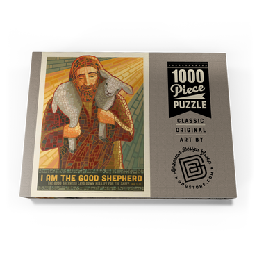 Jesus: The Good Shepherd 1000 Puzzle Schachtel Ansicht3