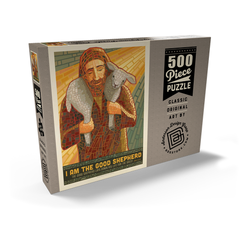 Jesus: The Good Shepherd 500 Puzzle Schachtel Ansicht2