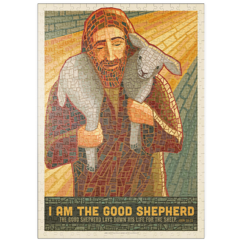 puzzleplate Jesus: The Good Shepherd 500 Puzzle
