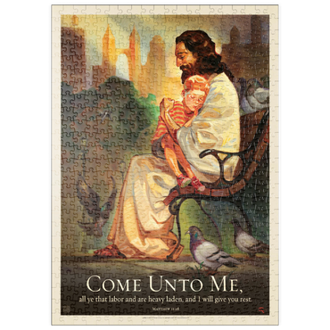 puzzleplate Jesus: Come Unto Me 500 Puzzle