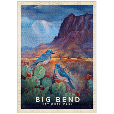puzzleplate Big Bend National Park: Birds 1000 Puzzle