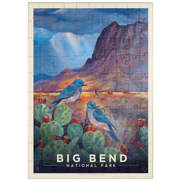 puzzleplate Big Bend National Park: Birds 100 Puzzle