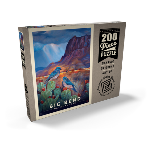 Big Bend National Park: Birds 200 Puzzle Schachtel Ansicht2