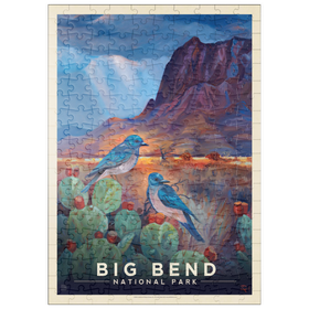 Darstellung des Puzzle Motivs Big Bend National Park: Birds - Puzzleteile: 200