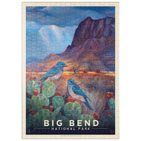 Darstellung des Puzzle-Motivs Big Bend National Park: Birds – Puzzleteile: 500