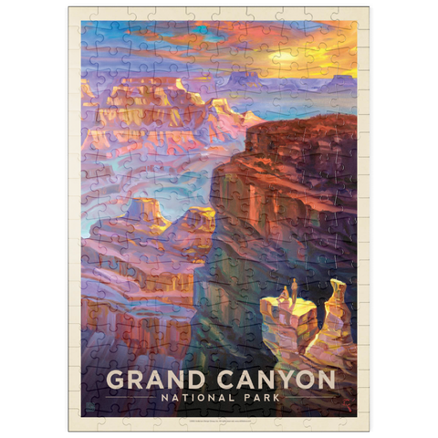 puzzleplate Grand Canyon National Park: Sunset-KC 200 Puzzle