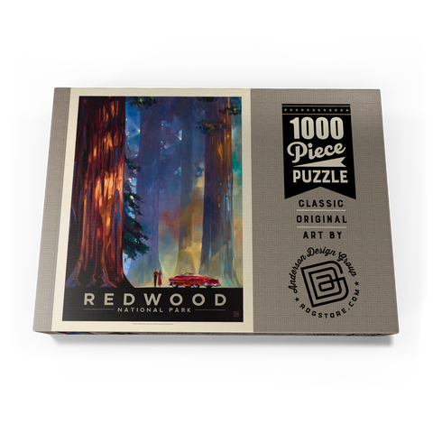 Redwood National Park: Among the Giants 1000 Puzzle Schachtel Ansicht3
