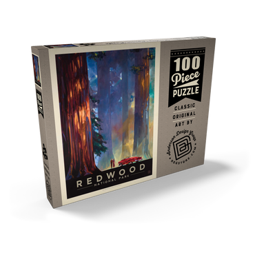 Redwood National Park: Among the Giants 100 Puzzle Schachtel Ansicht2