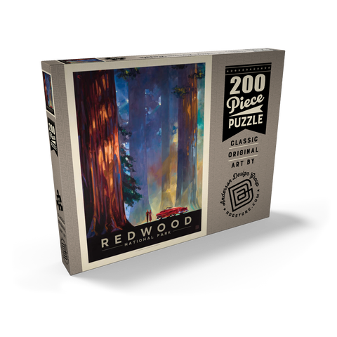 Redwood National Park: Among the Giants 200 Puzzle Schachtel Ansicht2