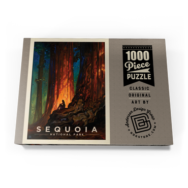 Sequoia National Park: Nature's Cathedral-KC 1000 Puzzle Schachtel Ansicht3