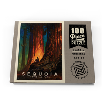Sequoia National Park: Nature's Cathedral-KC 100 Puzzle Schachtel Ansicht3