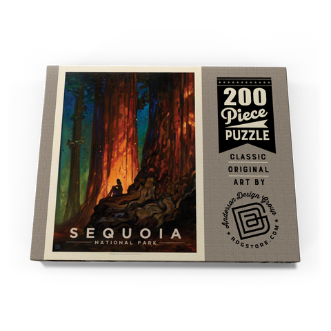 Sequoia National Park: Nature's Cathedral-KC 200 Puzzle Schachtel Ansicht3