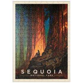 Darstellung des Puzzle Motivs Sequoia National Park: Nature's Cathedral - Puzzleteile: 200
