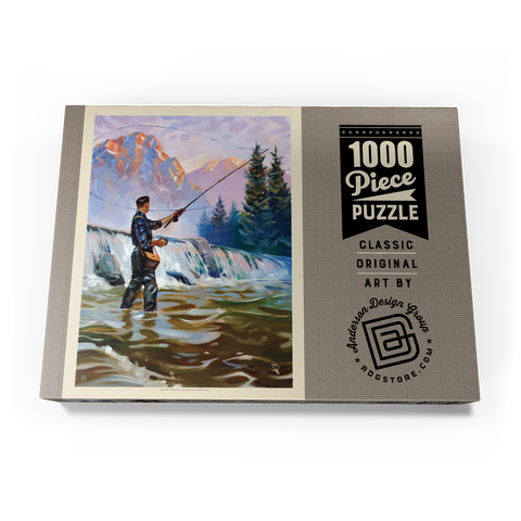 Classic Sportsman: Fly Fishing 1000 Puzzle Schachtel Ansicht3