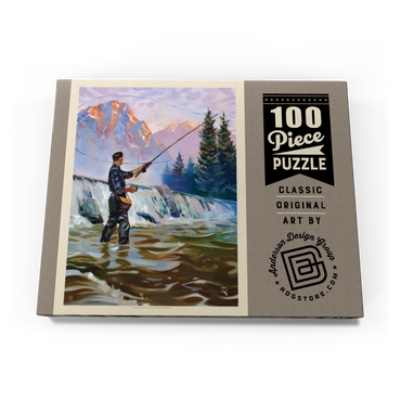 Classic Sportsman: Fly Fishing 100 Puzzle Schachtel Ansicht3