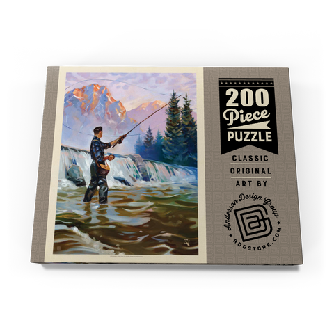 Classic Sportsman: Fly Fishing 200 Puzzle Schachtel Ansicht3