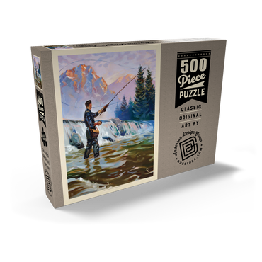 Classic Sportsman: Fly Fishing 500 Puzzle Schachtel Ansicht2