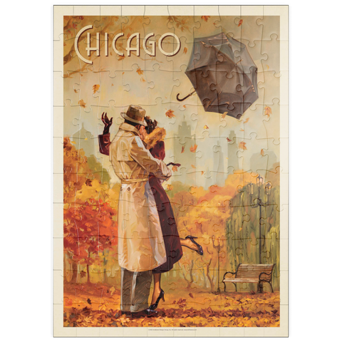 puzzleplate Chicago: Windy City Kiss 100 Puzzle