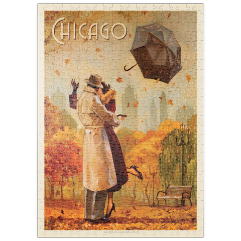 puzzleplate Chicago: Windy City Kiss 500 Puzzle