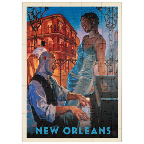 puzzleplate New Orleans: Jazz 100 Puzzle