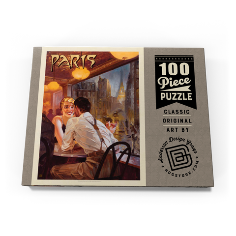 France: Paris When it Rains 100 Puzzle Schachtel Ansicht3