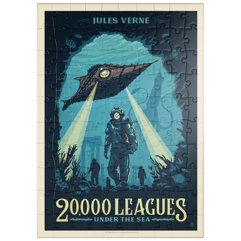 puzzleplate 20,000 Leagues Under the Sea: Jules Verne 100 Puzzle