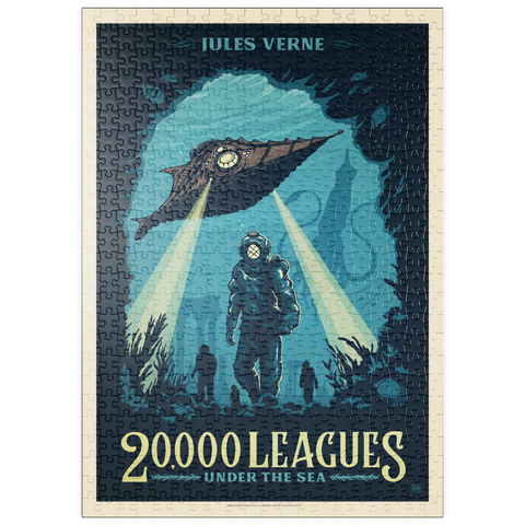 puzzleplate 20,000 Leagues Under the Sea: Jules Verne 500 Puzzle