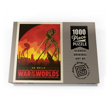 War of the Worlds: H.G. Wells 1000 Puzzle Schachtel Ansicht3