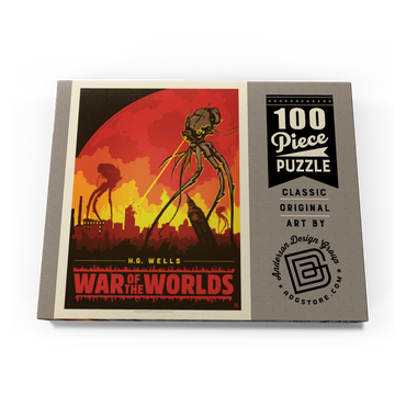 War of the Worlds: H.G. Wells 100 Puzzle Schachtel Ansicht3