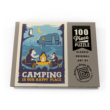 Camping Is Our Happy Place! (Cartoon Critters) 100 Puzzle Schachtel Ansicht3