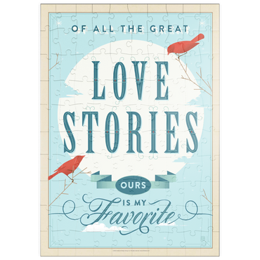 puzzleplate My Favorite Love Story 100 Puzzle