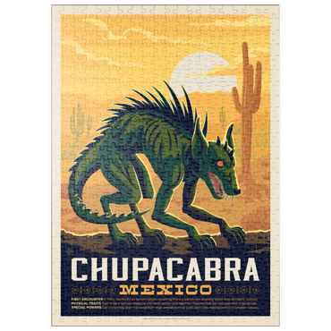 puzzleplate Mythical Creatures: Chupacabra 500 Puzzle