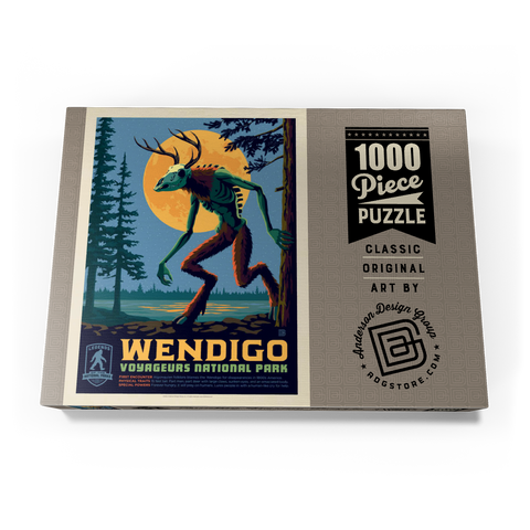 Legends Of The National Parks: Voyageurs' The Wendigo 1000 Puzzle Schachtel Ansicht3