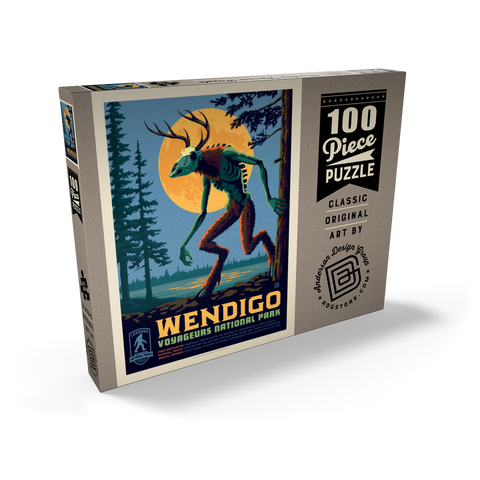 Legends Of The National Parks: Voyageurs' The Wendigo 100 Puzzle Schachtel Ansicht2