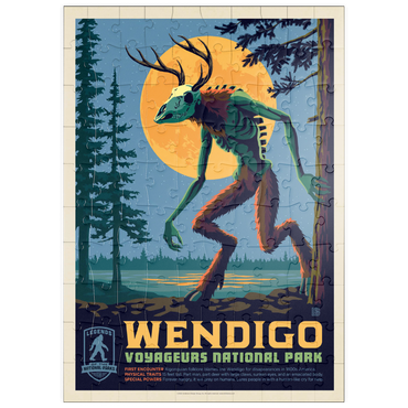 puzzleplate Legends Of The National Parks: Voyageurs' The Wendigo 100 Puzzle