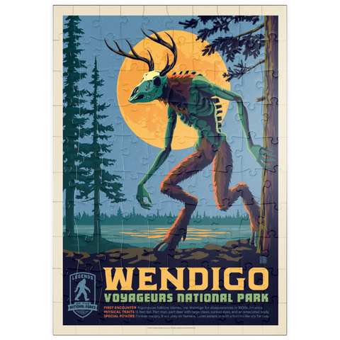 puzzleplate Legends Of The National Parks: Voyageurs' The Wendigo 100 Puzzle