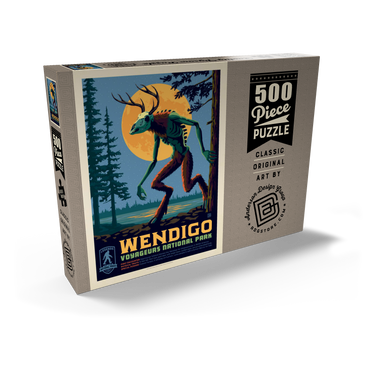 Legends Of The National Parks: Voyageurs' The Wendigo 500 Puzzle Schachtel Ansicht2