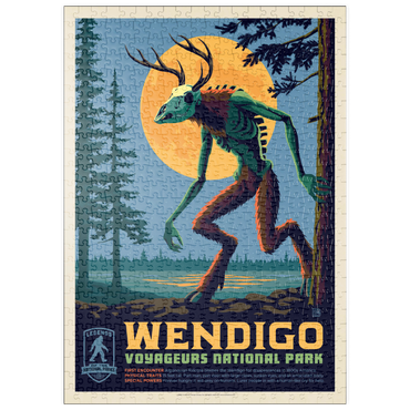 puzzleplate Legends Of The National Parks: Voyageurs' The Wendigo 500 Puzzle
