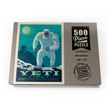Mythical Creatures: Yeti 500 Puzzle Schachtel Ansicht3