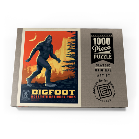 Legends Of The National Parks: Yosemite's Bigfoot 1000 Puzzle Schachtel Ansicht3