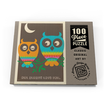 Mod Rainbow Owls 100 Puzzle Schachtel Ansicht3