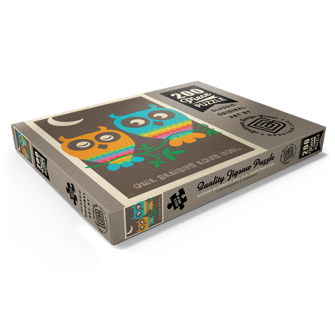 Mod Rainbow Owls 200 Puzzle Schachtel Ansicht1