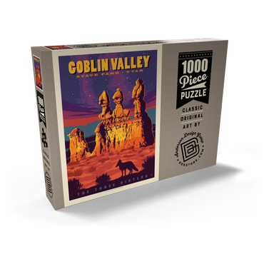 Goblin Valley State Park, Utah 1000 Puzzle Schachtel Ansicht2